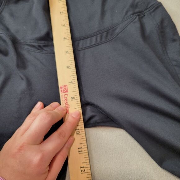 Free People Cutout Brushed Workout Leggings Black Size XS - Picture 6 of 8